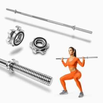 SZTANGA PROSTA GRYF DO ĆWICZEŃ GWINTOWANY 120CM/25MM